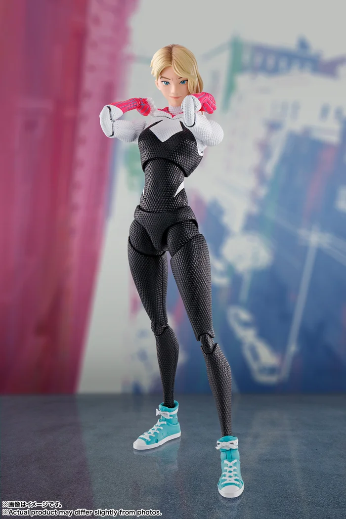 Marvel SH.Figuarts Spider-Man: Across The Spider Verse Spider-Gwen 8 Marvel SH.Figuarts Spider-Man: Across The Spider Verse Spider-Gwen - Image 8