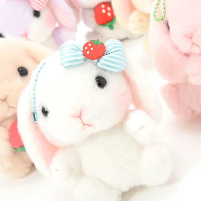 Pote Usa Loppy Strawberry Plush Collection (Ball Chain) 9 Pote Usa Loppy Strawberry Plush Collection (Ball Chain) - Image 9