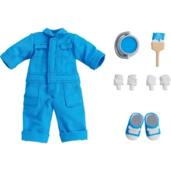 GOOD SMILE COMPANY Nendoroid Doll: Outfit Set (Colorful Coveralls) -Doll Sale Shop b2dd5e888fb94dbbb3a7a154405853a2.jpg