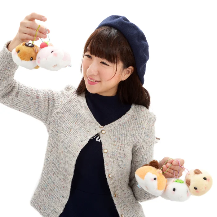 Coroham Coron Manmaru Friends Hamster Plush Collection (Ball Chain) 16 Coroham Coron Manmaru Friends Hamster Plush Collection (Ball Chain) - Image 16