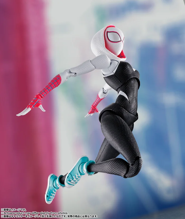 Marvel SH.Figuarts Spider-Man: Across The Spider Verse Spider-Gwen 3 Marvel SH.Figuarts Spider-Man: Across The Spider Verse Spider-Gwen - Image 3
