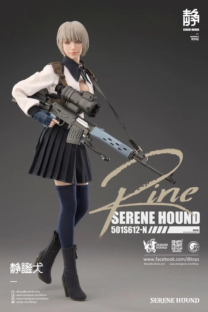 Serene Hound Series 501S612-N Rine 1/6 Scale Action Figure 2 Serene Hound Series 501S612-N Rine 1/6 Scale Action Figure - Image 2