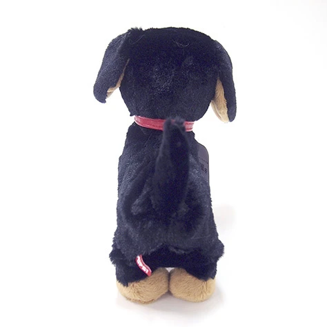 PUPS! Medium Black Miniature Dachshund Plush 3 PUPS! Medium Black Miniature Dachshund Plush - Image 3