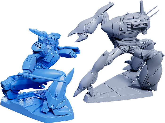 Max Factory PLAMAX MF-72 Minimum Factory Mobile Police Patlabor Ingram & Crab-Man High Leg: Effect Color Ver. 2 Max Factory PLAMAX MF-72 Minimum Factory Mobile Police Patlabor Ingram & Crab-Man High Leg: Effect Color Ver. - Image 2