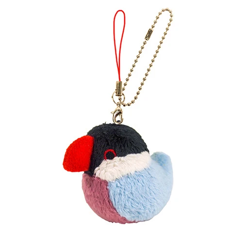 Irotoridori Java Sparrow Keychain Strap 1 Irotoridori Java Sparrow Keychain Strap