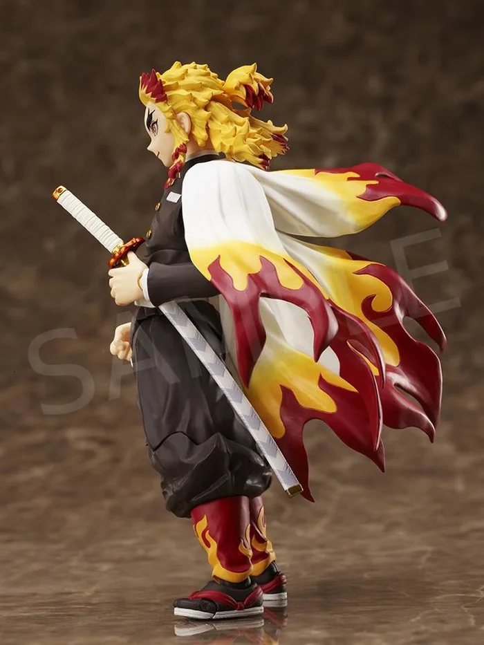 BUZZmod Demon Slayer: Kimetsu No Yaiba The Movie: Mugen Train Kyojuro Rengoku 1/12 Scale Action Figure 6 BUZZmod Demon Slayer: Kimetsu No Yaiba The Movie: Mugen Train Kyojuro Rengoku 1/12 Scale Action Figure - Image 6