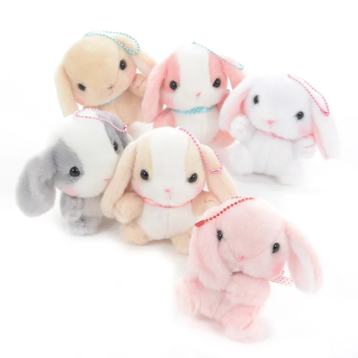 Pote Usa Loppy Rabbit Plush Collection (Ball Chain) 2 Pote Usa Loppy Rabbit Plush Collection (Ball Chain) - Image 2