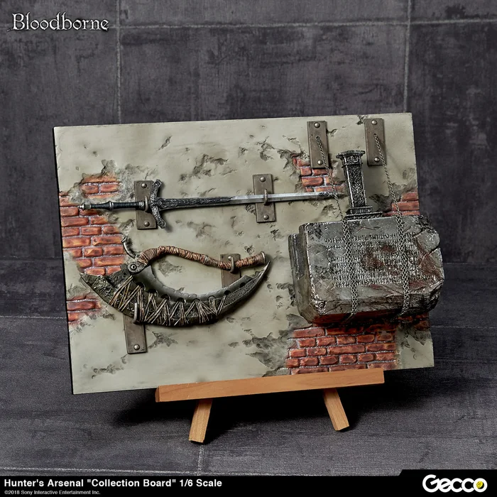 Bloodborne Hunter's Arsenal Collection Board 1/6 Scale Accessory 11 Bloodborne Hunter's Arsenal Collection Board 1/6 Scale Accessory - Image 11