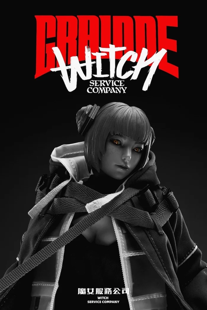 Serene Hound Series 501S613 Grainne The Geis Witch 1/6 Scale Action Figure 2 Serene Hound Series 501S613 Grainne The Geis Witch 1/6 Scale Action Figure - Image 2