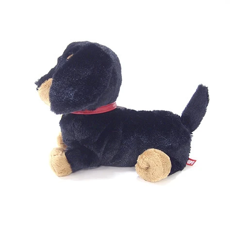 PUPS! Medium Black Miniature Dachshund Plush 5 PUPS! Medium Black Miniature Dachshund Plush - Image 5