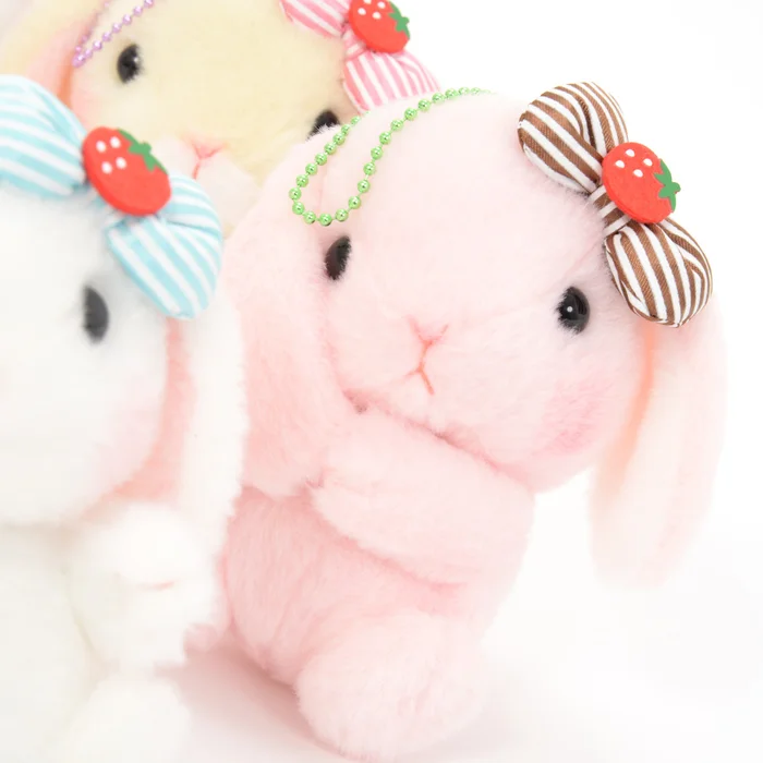 Pote Usa Loppy Strawberry Plush Collection (Ball Chain) 10 Pote Usa Loppy Strawberry Plush Collection (Ball Chain) - Image 10