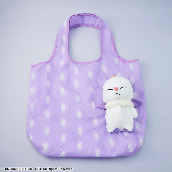 Square Enix Final Fantasy Moogle Plush Eco Bag 1 Square Enix Final Fantasy Moogle Plush Eco Bag