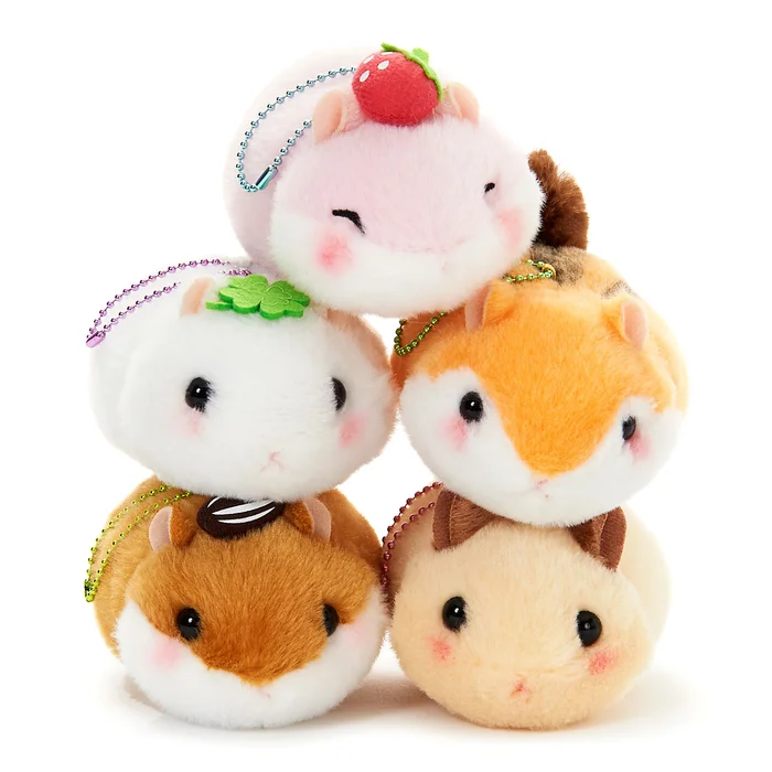 Coroham Coron Manmaru Friends Hamster Plush Collection (Ball Chain) 8 Coroham Coron Manmaru Friends Hamster Plush Collection (Ball Chain) - Image 8