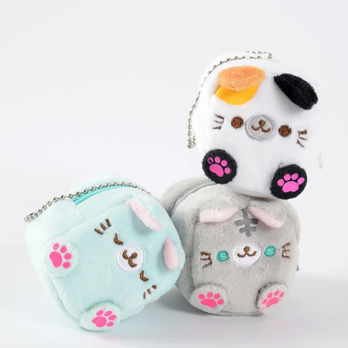 Square Cat Plush Coin Cases 13 Square Cat Plush Coin Cases - Image 13