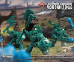 ARC-G01 Archecore-Saga Of Ymirus 1/35 Scale Arche-Soldier Squad Customized Green Color Ver. 16 ARC-G01 Archecore-Saga Of Ymirus 1/35 Scale Arche-Soldier Squad Customized Green Color Ver. -Doll Sale Shop e4a1b19f95324f5ab7aafeb1c94fad34.jpg
