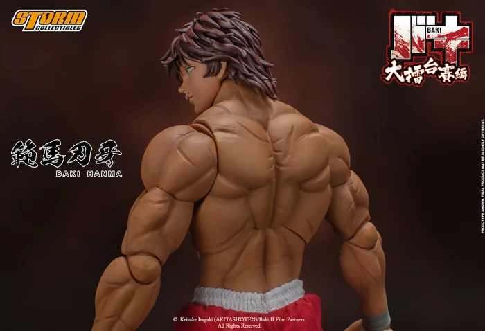 Storm Collectibles Baki Baki Hanma 1/12 Scale Action Figure 3 Storm Collectibles Baki Baki Hanma 1/12 Scale Action Figure - Image 3