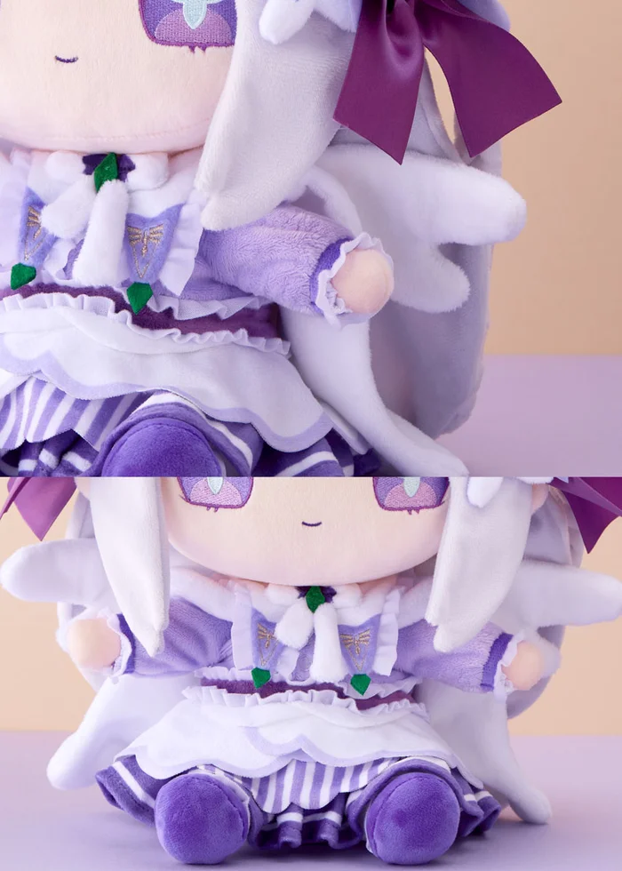 Re:Zero -Starting Life In Another World- Fuwakawa-Lolita Emilia Stuffed Toy 4 Re:Zero -Starting Life In Another World- Fuwakawa-Lolita Emilia Stuffed Toy - Image 4