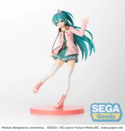 Hatsune Miku: Project DIVA Arcade Future Tone Hatsune Miku: Ribbon Girl Ver. Super Premium Figure (Re-run)