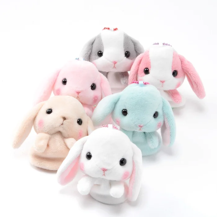 Pote Usa Loppy Rabbit Mini Puppets 2 Pote Usa Loppy Rabbit Mini Puppets - Image 2