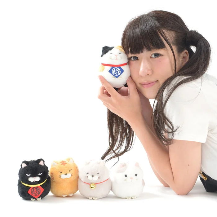 Hige Manjyu Maekake Cat Plush Collection (Ball Chain) 2 Hige Manjyu Maekake Cat Plush Collection (Ball Chain) - Image 2