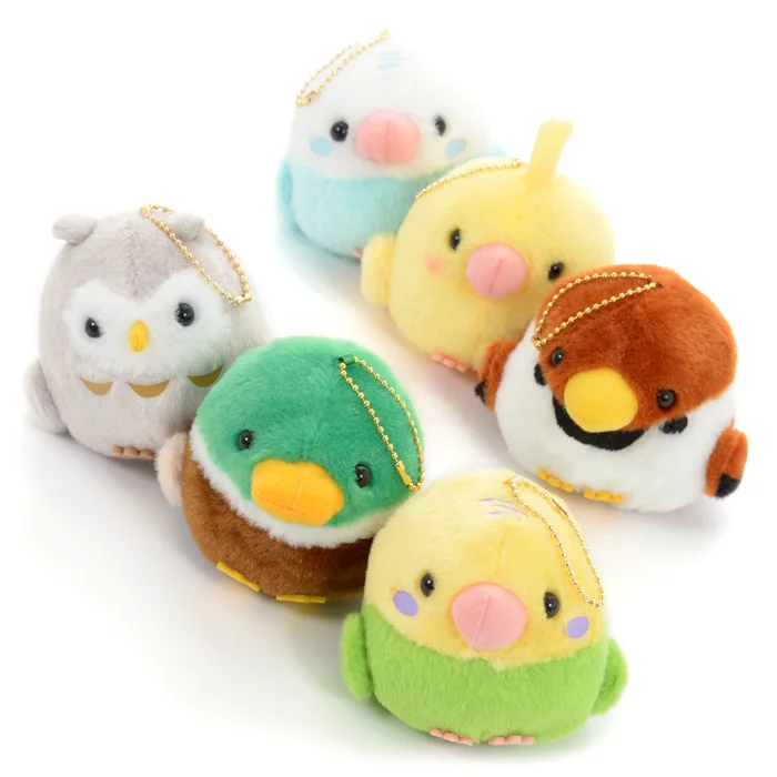 Kotori Tai Bird Plush Collection (Ball Chain) 1 Kotori Tai Bird Plush Collection (Ball Chain)