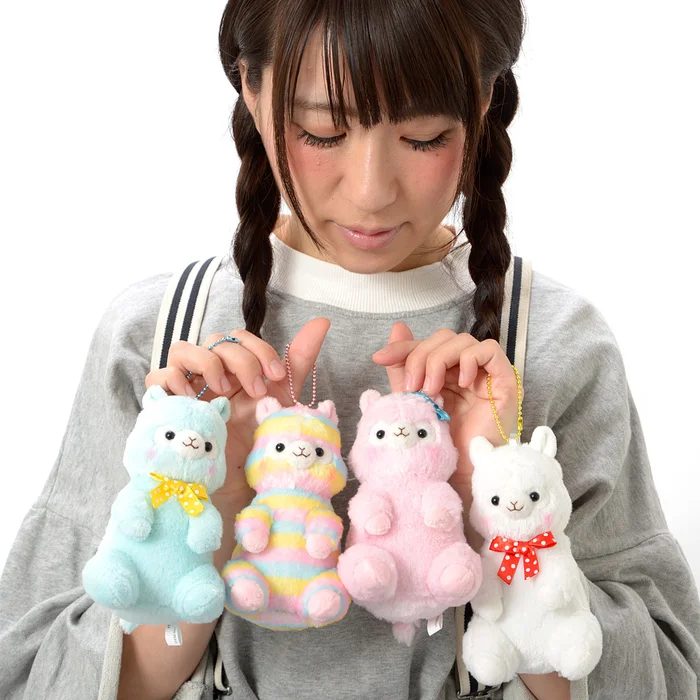 Alpacasso Sitting Plush Collection (Ball Chain) 1 Alpacasso Sitting Plush Collection (Ball Chain)