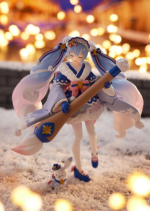 Max Factory Figma Snow Miku: Serene Winter Ver. 3 Max Factory Figma Snow Miku: Serene Winter Ver. - Image 3