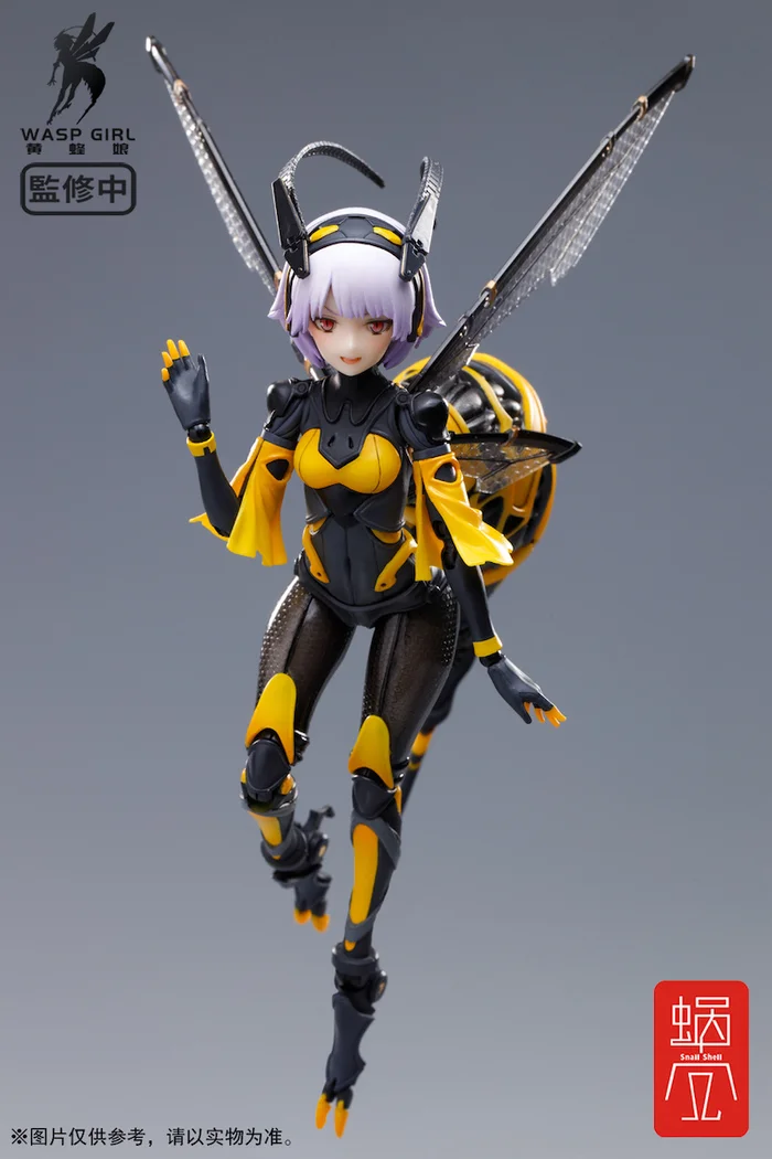 Bee-03W Wasp Girl 1/12 Scale Action Figure 2 Bee-03W Wasp Girl 1/12 Scale Action Figure - Image 2