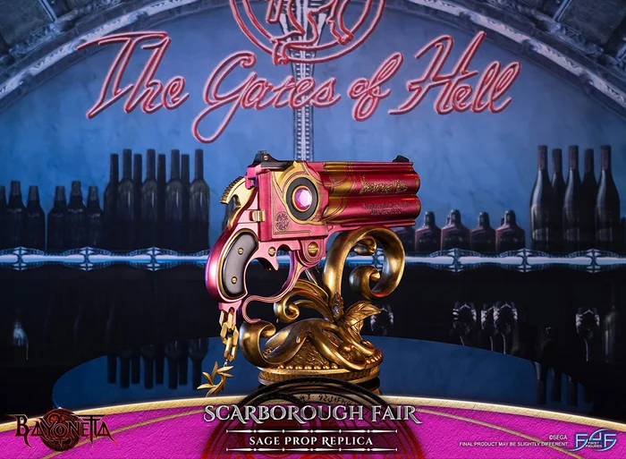 First 4 Figures Bayonetta Scarborough Fair Sage (Red) Prop Replica: Standard Edition Statue 1 First 4 Figures Bayonetta Scarborough Fair Sage (Red) Prop Replica: Standard Edition Statue