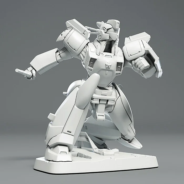 Max Factory PLAMAX MF-71 Minimum Factory Mobile Police Patlabor Ingram & Crab-Man High Leg: Labor Color Ver. 5 Max Factory PLAMAX MF-71 Minimum Factory Mobile Police Patlabor Ingram & Crab-Man High Leg: Labor Color Ver. - Image 5